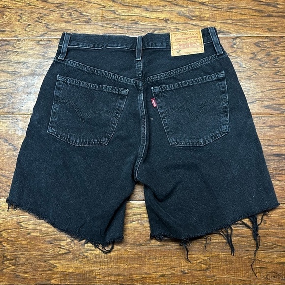 Levi’s 501 button fly denim jorts shorts - Picture 2 of 7